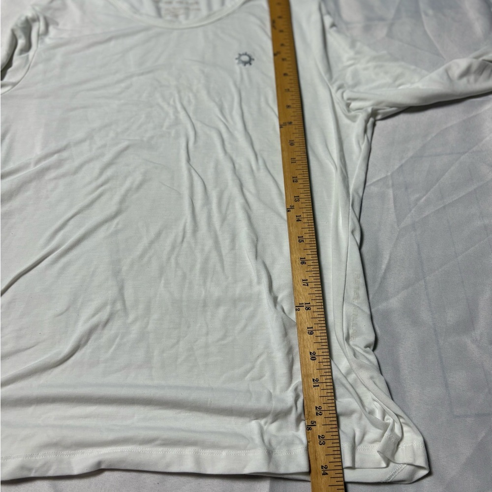 Peter Millar White Crew Neck Tee Large - image 6